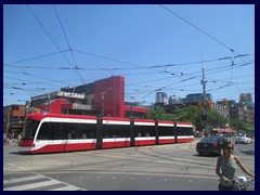 Tram in Chinatown 